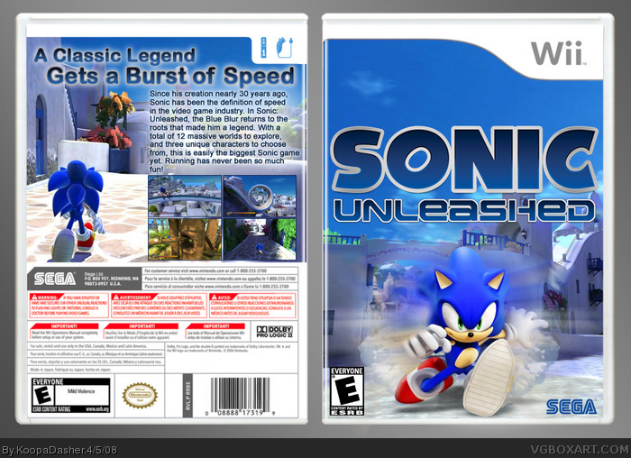 Sonic unleashed game free